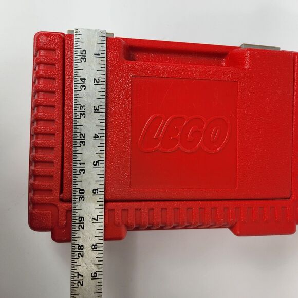 VTG 80s LEGO Storage Case Building Toys Colorful Tote Hardcase AFOL Retro Create - Picture 14 of 15